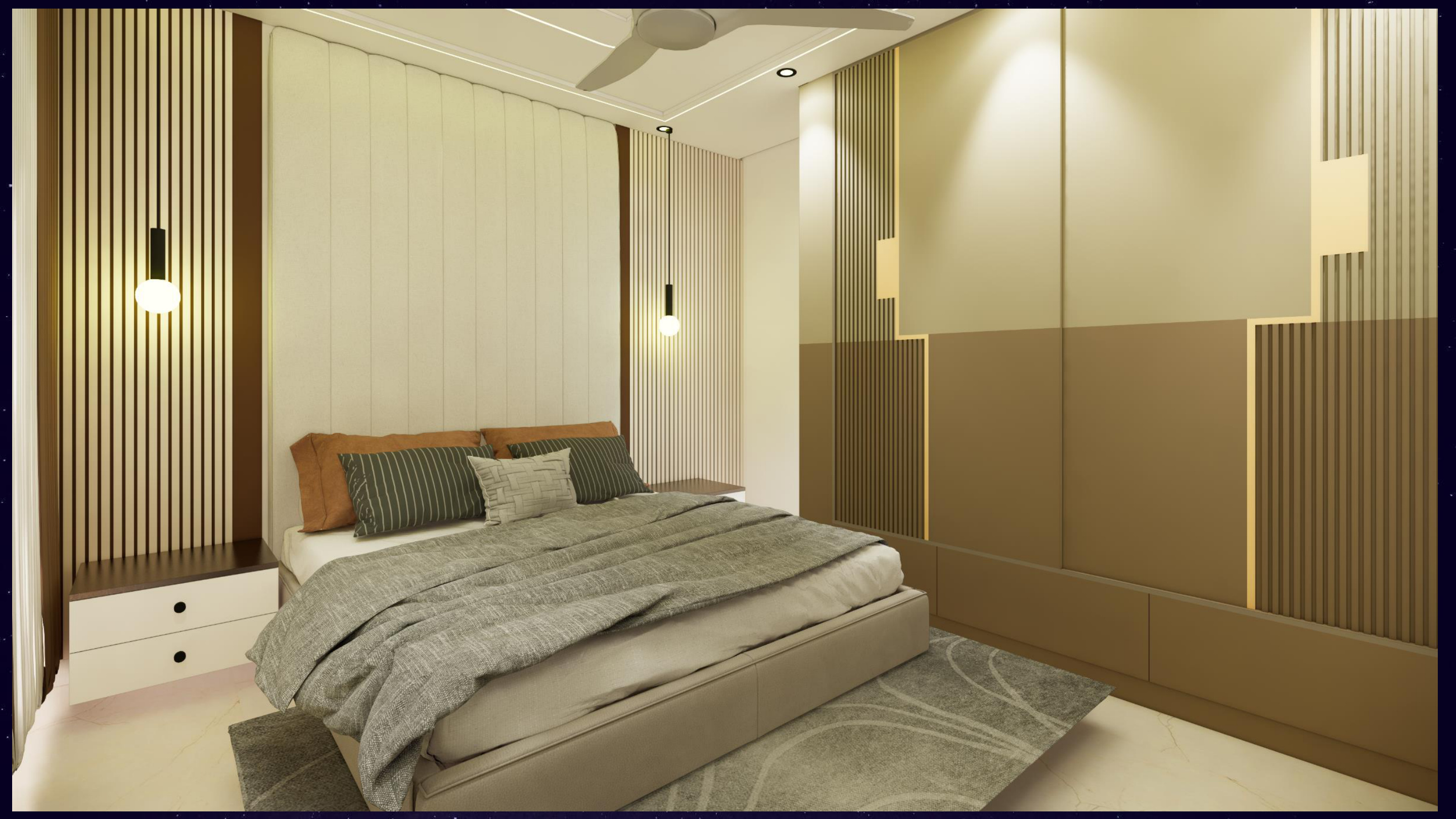 Luxury master bedroom