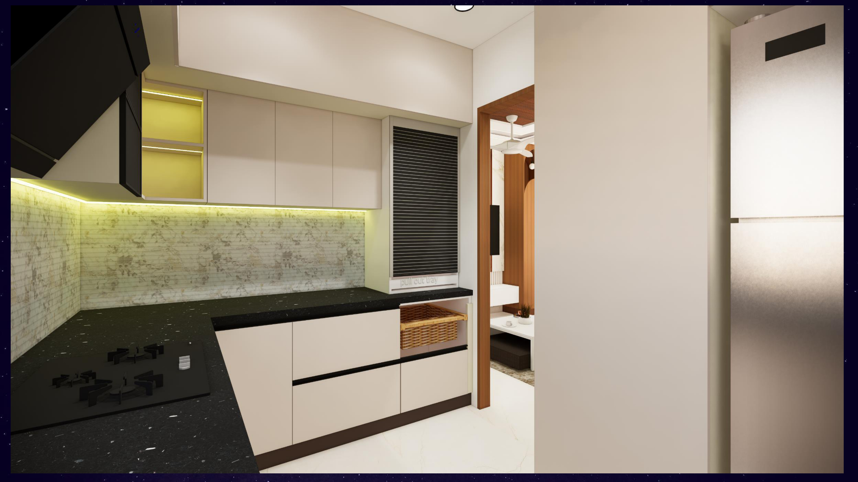 Kitchen island design